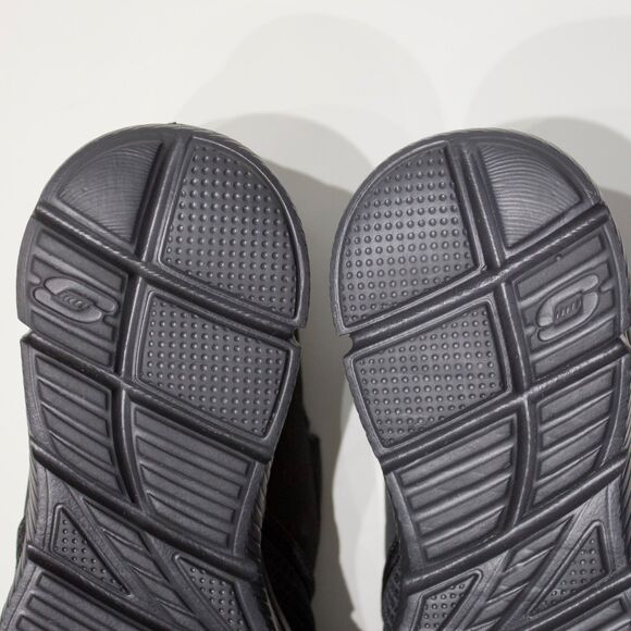 Skechers Equalizer Memory Foam Slip On Black Sneakers Men Size 11 - Minimal Wear - Picture 13 of 15